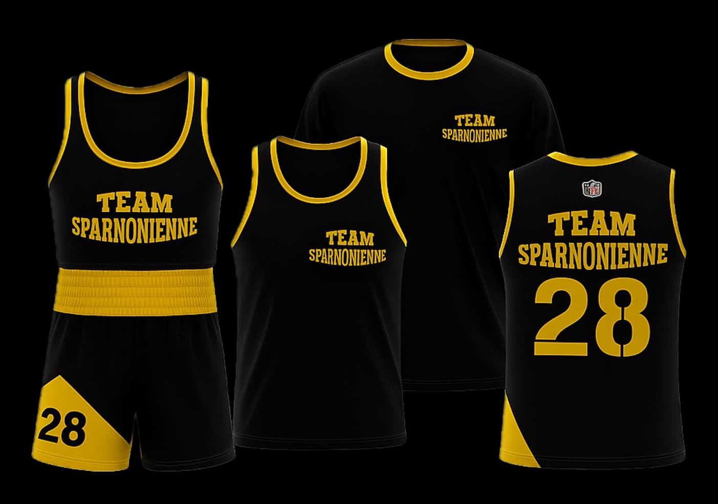 Tenues Team Sparnonienne